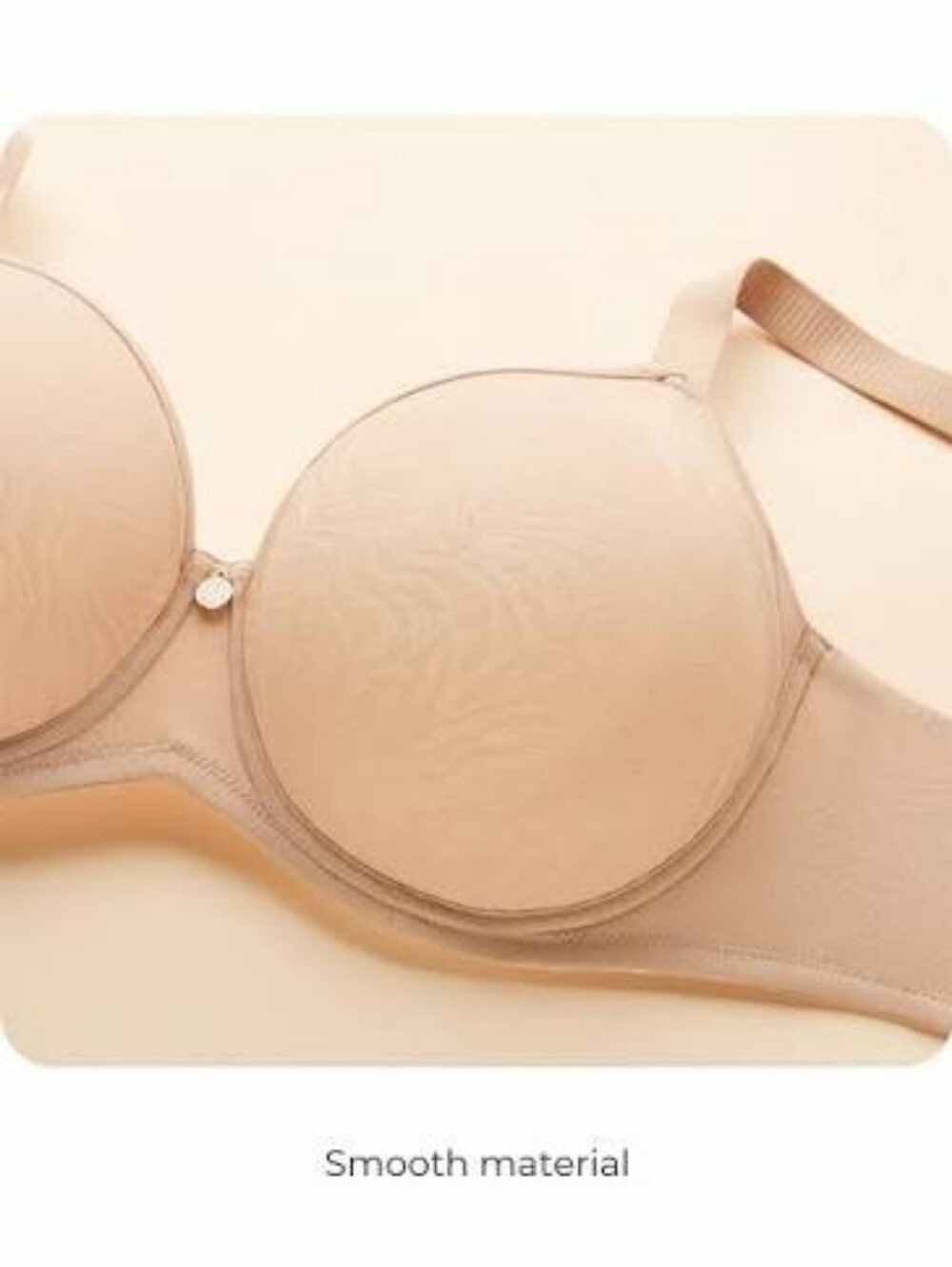 Understance Sidney FlexWire Molded Unpadded Demi Bra in Cashew Size 48D NWT - Picture 3 of 13